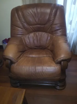 Sofá de cuero