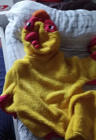 Disfraz de pollo para adulto