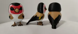 3 Figuras Jilguero Estilo Funko Pop