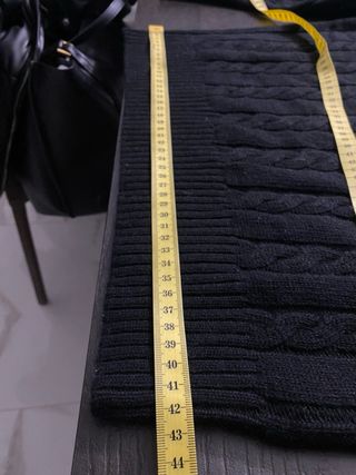 Maglione Polo Ralph Lauren Nero Intrecciato Tg M