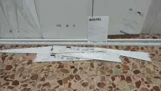 Estantería Boaxel Ikea Blanca Nueva