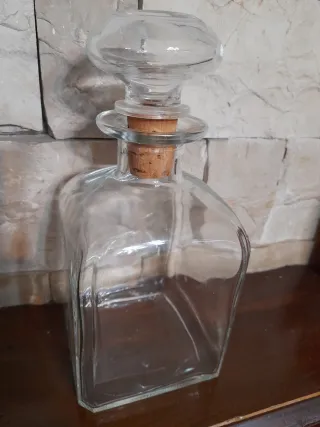 Bottiglia in vetro con tappo in sughero