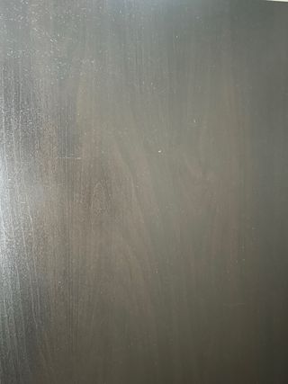 Cómoda de madera oscura 3 cajones