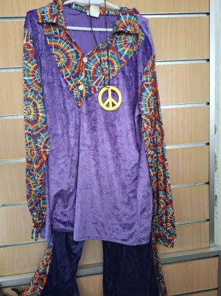 Disfraz Hippie Talla XL