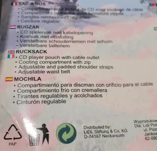 Mochila nevera camping excursion