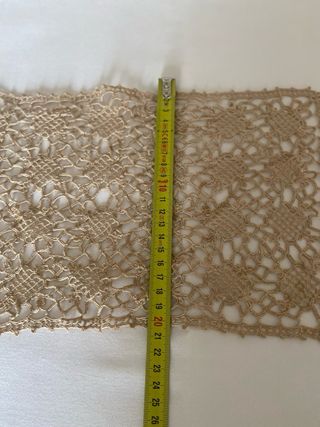 Naperon antigo em crochet