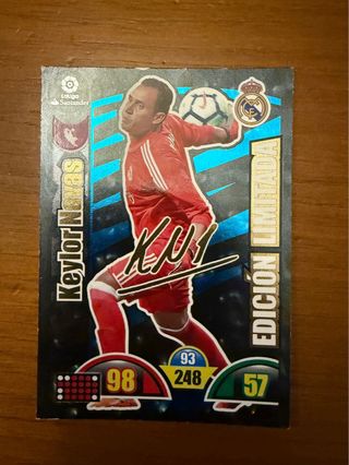 Cromo Godin y Keylor Navas edición limitada