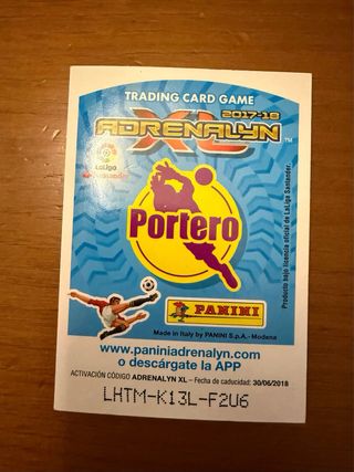 Cromo Godin y Keylor Navas edición limitada