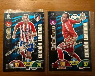 Cromo Godin y Keylor Navas edición limitada