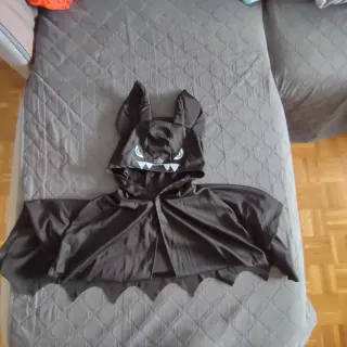 Disfraz capa murciélago infantil