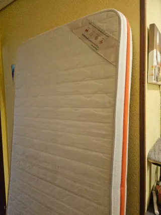 Litera blanca con escritorio y estante grande Ikea