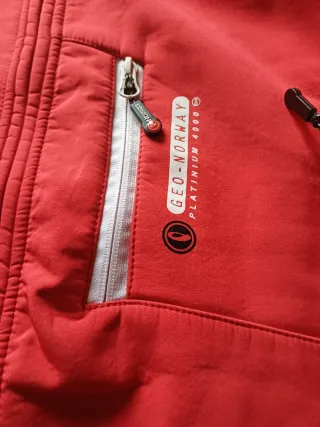 Chaqueta Softshell GEO-Norway Roja Talla L