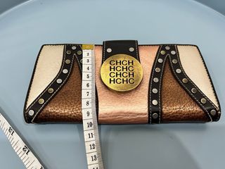 Cartera Piel Carolina Herrera Beige/Marrón