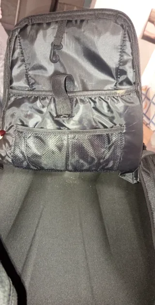 Mochila de moto COURSE negra