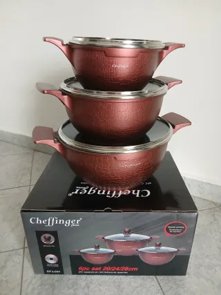 Tris Casserole Cheffinger 20/24/28cm