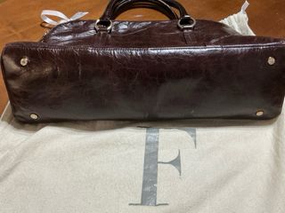 Bolso Piel Marrón Gianfranco Ferré