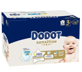 Dodot Sensitive Talla 3 - 78uds