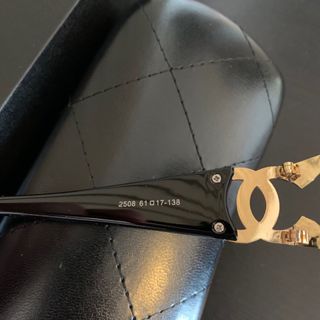 Gafas de Sol Chanel Doradas