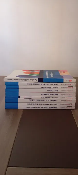 Libros formación Auxiliar Administrativo