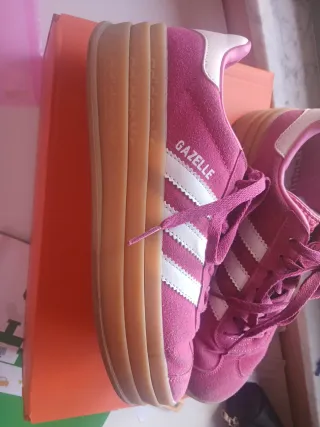Zapatillas Adidas Gazelle Rosa de mujer