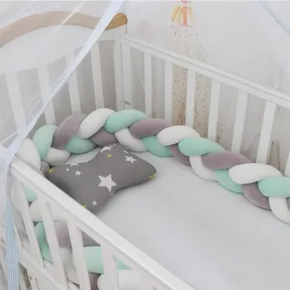 Protector/Reductor Cuna Trenzado Bebé