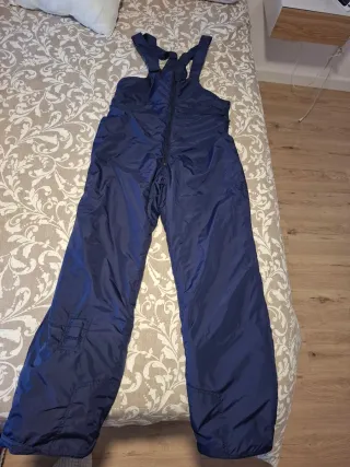 Mono de esquí mujer azul