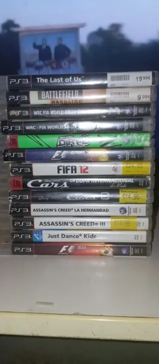 Lote Juegos PS3: Acción, Carreras, Shooter
