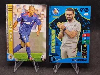 Lote 64 cromos Getafe CF