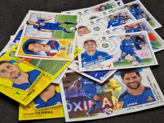 Lote 64 cromos Getafe CF