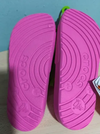 Chanclas rosas Cross