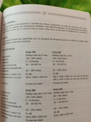 Altavoces Heco Victa 600