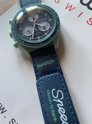 Swatch x Omega Mission On Earth