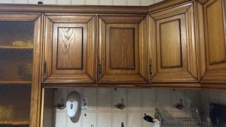 Cocina completa madera y granito