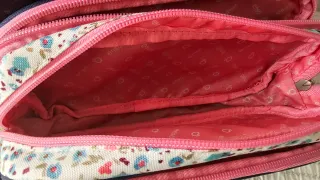 Mochila escolar y estuche a juego