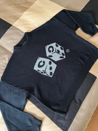 Jersey de Punto Azul Oscuro Cold Culture