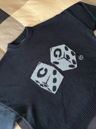 Jersey de Punto Azul Oscuro Cold Culture