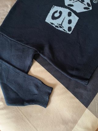 Jersey de Punto Azul Oscuro Cold Culture