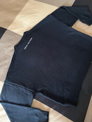 Jersey de Punto Azul Oscuro Cold Culture