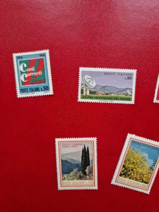 Serie francobolli Repubblica italiana