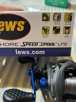 Carrete Casting Lew's Speed Spool 7.5:1