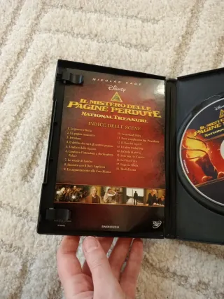 DVD il mistero delle pagine perdute Nicolas Cage