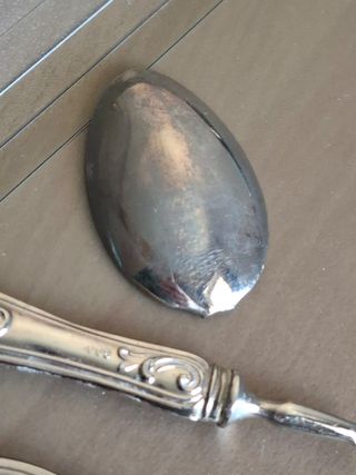 Tris posate Solingen Vintage (cucchiaio rotto)