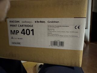 Tóner Ricoh MP 401 Negro Original