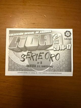 Aduriz-Alcácer-Iniesta Serie Oro 2016-17