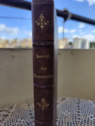 Journal des Demoiselles tomo marrón