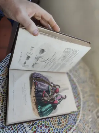 Journal des Demoiselles tomo marrón