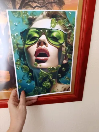 Cuadro Mujer Negrita