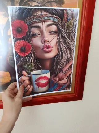 Cuadro Mujer Negrita