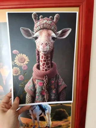 Cuadro Mujer Negrita