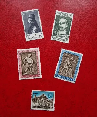 Serie francobolli Repubblica Italiana